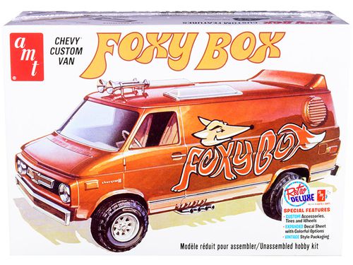 Skill 2 Model Kit Chevrolet Custom Van "Foxy Box" 1/25 Scale Model by 