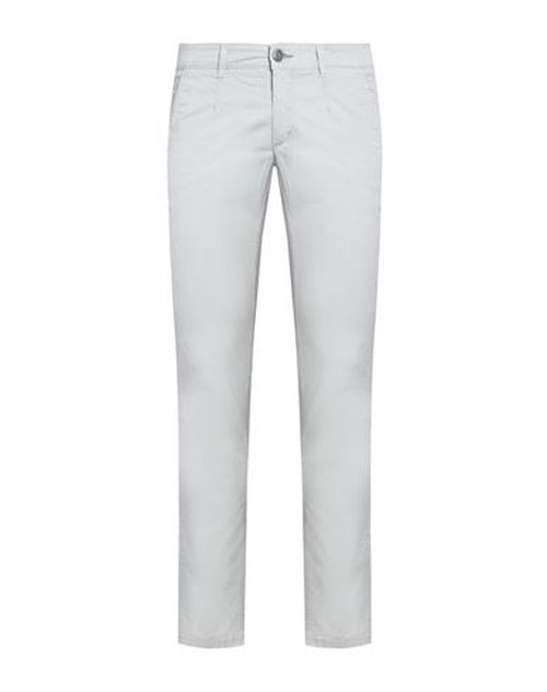 Man Pants Light grey Size 30 Cotton, Elastane