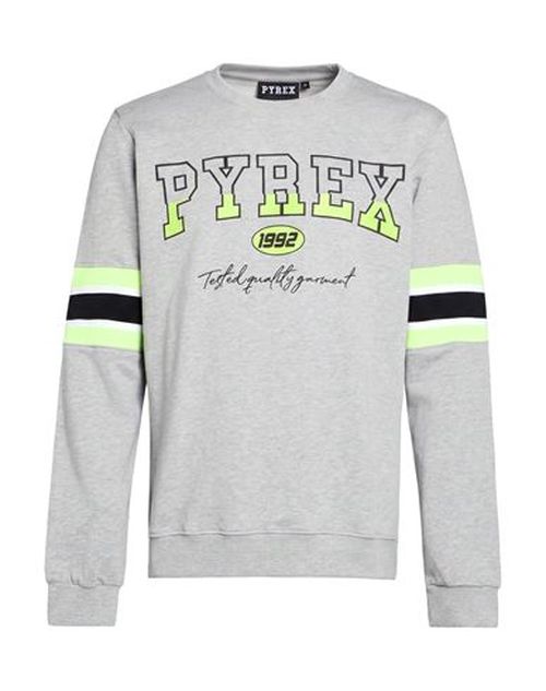 Man Sweatshirt Grey Size XL Cotton, Polyester
