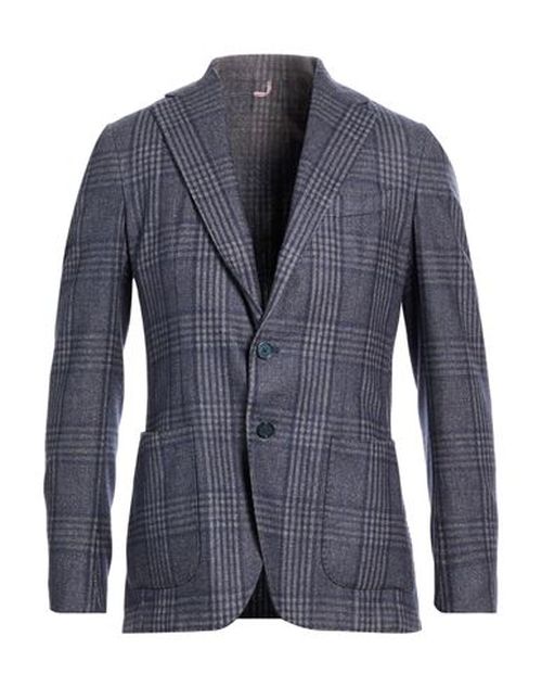 Man Blazer Blue Size 38 Wool, Polyester, Polyamide
