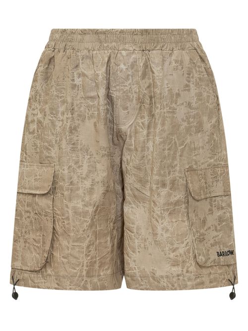 Brown Logo Shorts