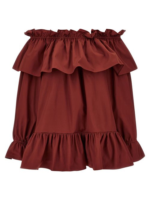 Flounces Mini Dress