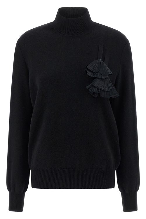Floral Insert Sweater
