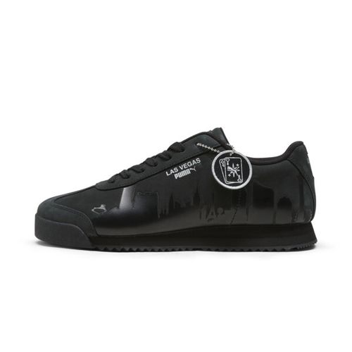 PUMA Roma Skyline Las Vegas Sneakers in Black
