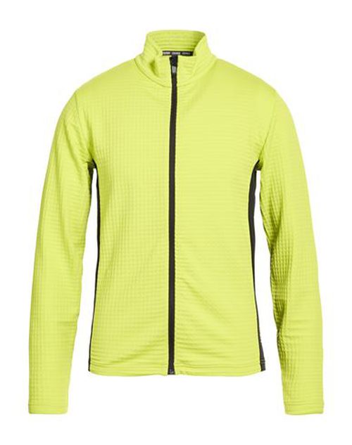 Man Sweatshirt Lime green Size XL Polyester, Elastane, Polyamide