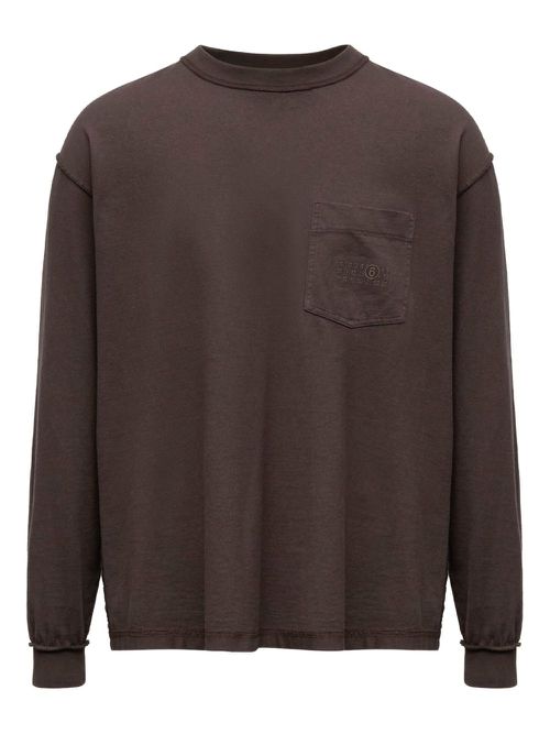 Cotton sweatshirt - Brown