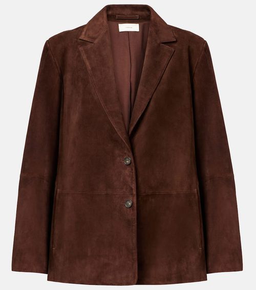 Suede blazer