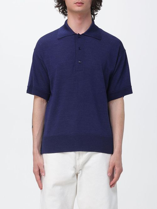 Polo Shirt Men color Blue