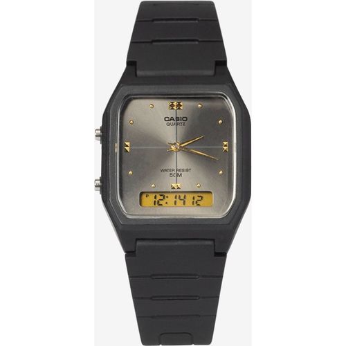 WCHA48HE - Men's Casio Ana-Digi Dual Time Watch - Graphite / O