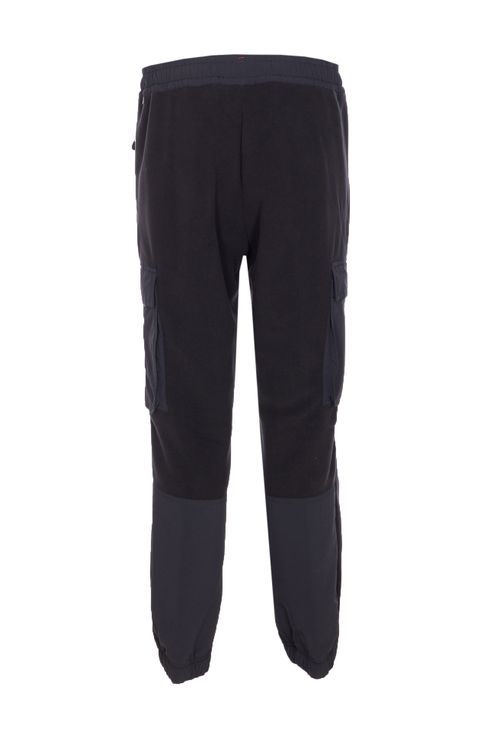 Trousers Black Polyester - Men
