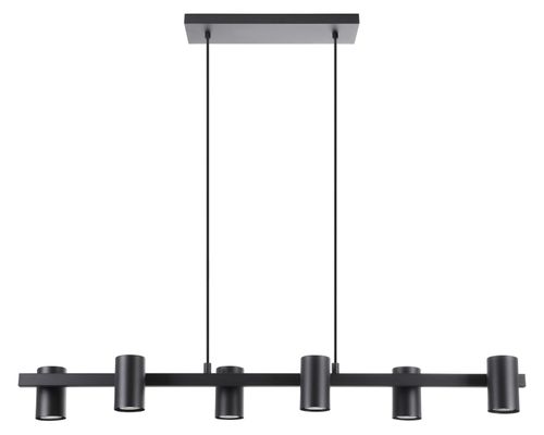 Black LED Pendant from the Gatuela Collection