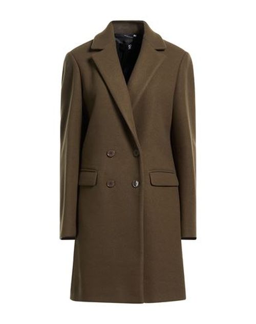 Woman Coat Military green Size 10 Polyester