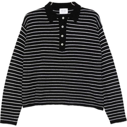 Gestreiftes Poloshirt aus Kaschmir von Beyou