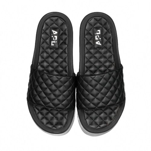 Women's Lusso Slide Sandal In Black