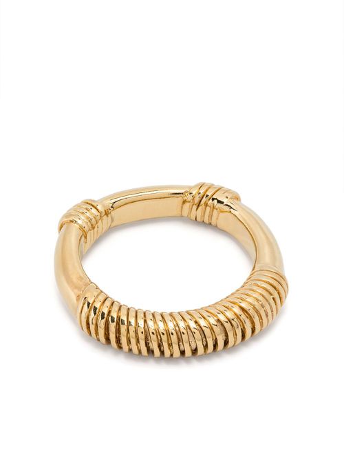 Alhambra embossed ring - Gold