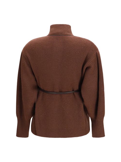 Cardigan — Brown