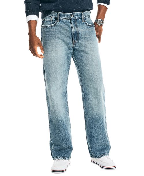 Men's Authentic Loose-Fit Rigid Denim 5-Pocket Jeans - Basalt Lake