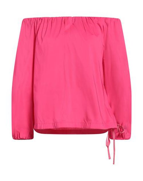 Woman Top Fuchsia Size 10 Cotton, Polyamide, Elastane