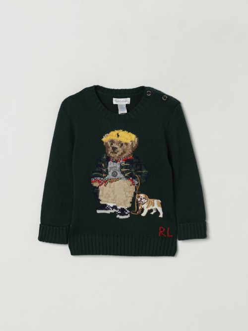 Sweater Kids color Green