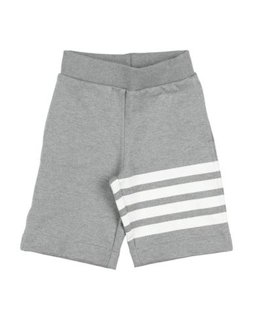 Kid Boy Shorts & Bermuda Shorts Grey Size 10 Cotton