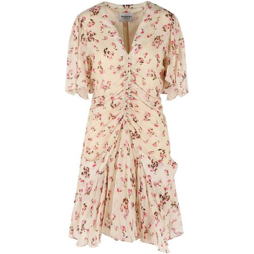 Isabel Marant Etoile 'Vivienne' Beige Viscose Dre