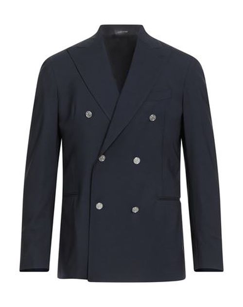 Man Blazer Midnight blue Size 44 Wool, Elastane