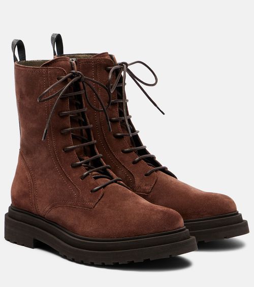 Monili suede ankle boots