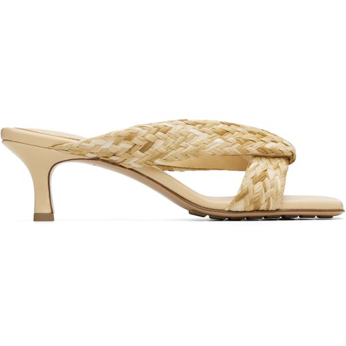 Beige Riva Heeled Sandals