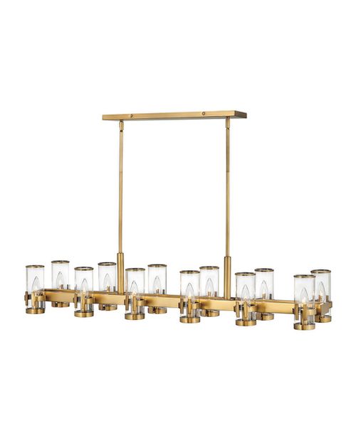 Heritage Brass LED Chandelier from the Reeve Collection