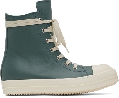 Rick Owens Blue Hollywood Sneakers