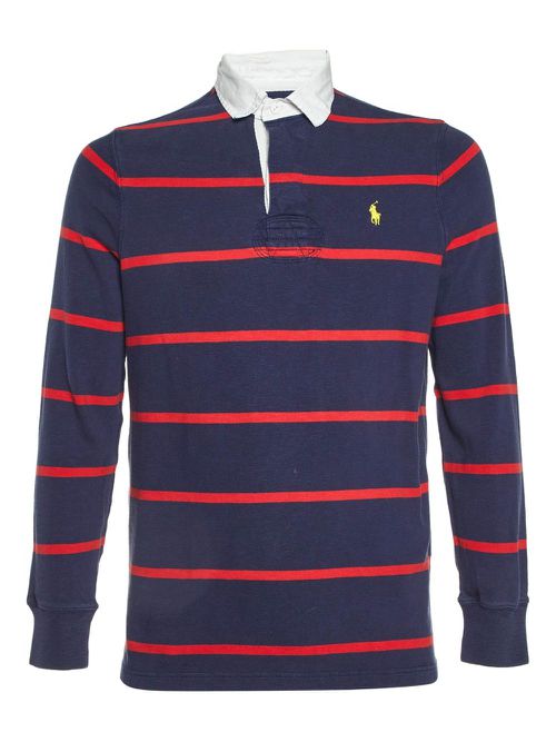 2024 striped polo shirt - Blue