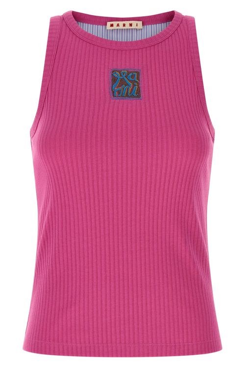 Logo Patch Tank Top