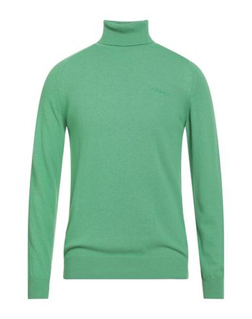 Man Turtleneck Light green Size L Viscose, Wool, Polyamide, Cashmere
