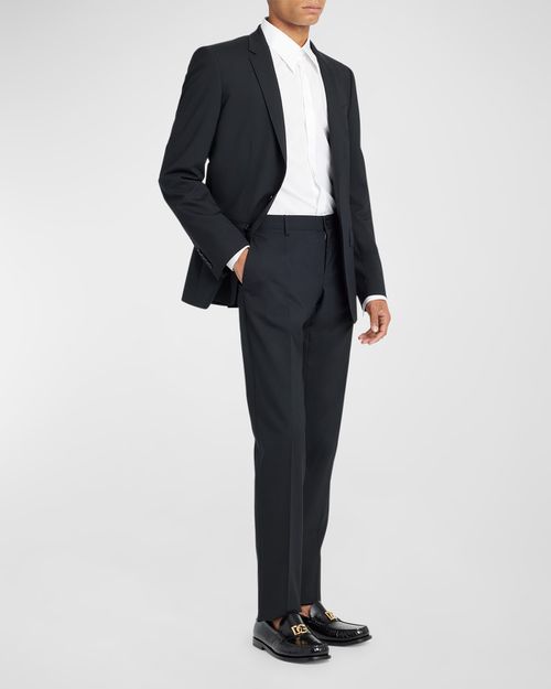 Men's Martini Solid Stretch Wool Suit