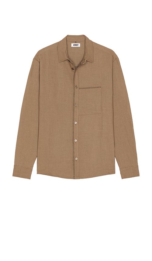 KROST HEMD in Brown. Größe S. Also in M, L, XL/1X