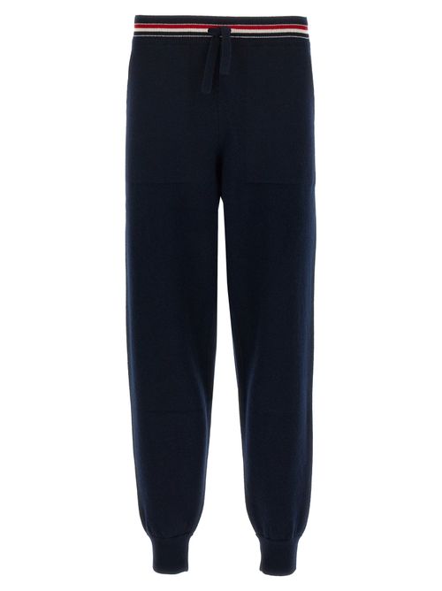 Cashmere Joggers — Blue