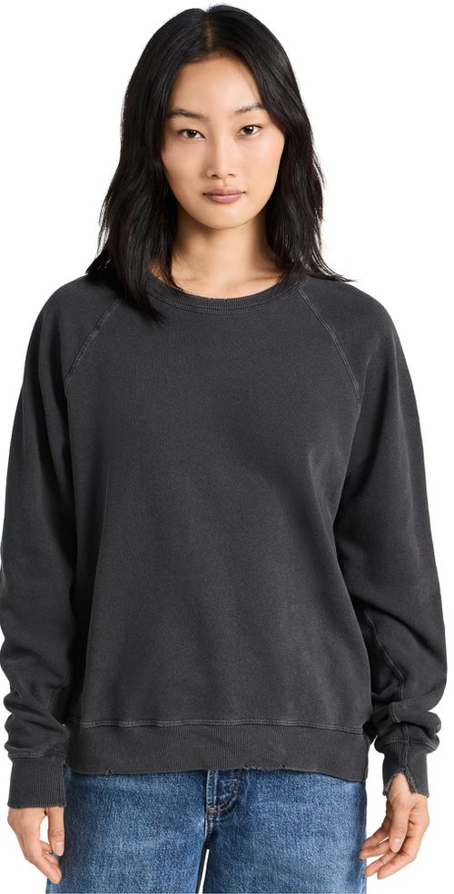 The College Sweatshirt Washed Black
