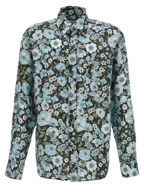 -Floral Print Shirt Camicie Multicolor-Uomo