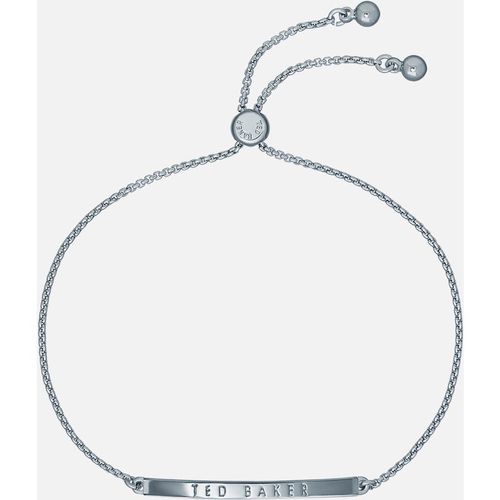 Ted Baker Breenar Baker Bar Silver-Tone Bracelet