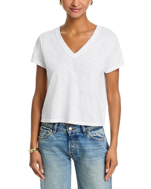 Elisha V Neck Short Sleeve Top