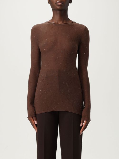 Sweater Woman color Brown