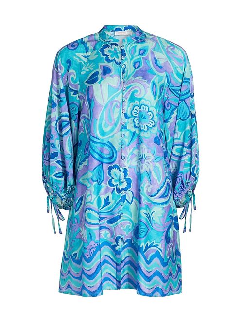 Women's Mulla Floral-Paisley Minidress - Mulla