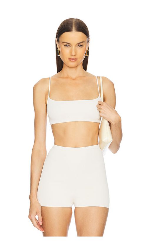 L'Academie Viv Knit Bralette in Black. XS. Also in