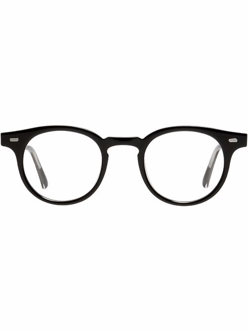 Milan A01 round-frame glasses - White
