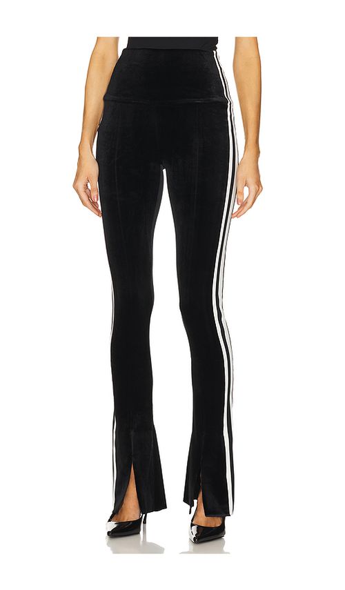 Norma Kamali Side Stripe Spat Legging in Black. XL. Also in L, M, S