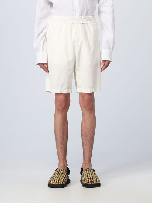 Short Men color Yellow Cream