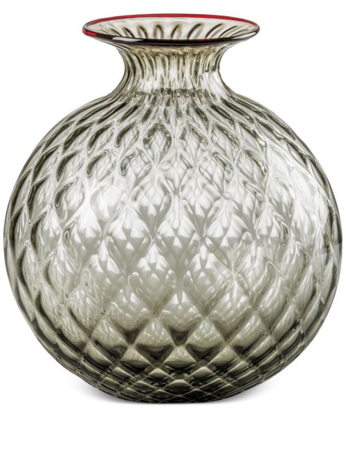 Monofiore Balloton vase (24.5cm x 21.5cm) - Grey
