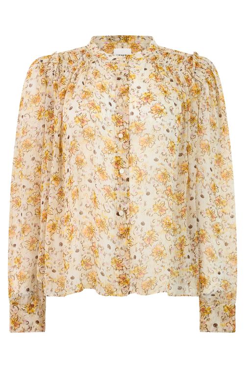Floral Lightweight Button-Front Shirt