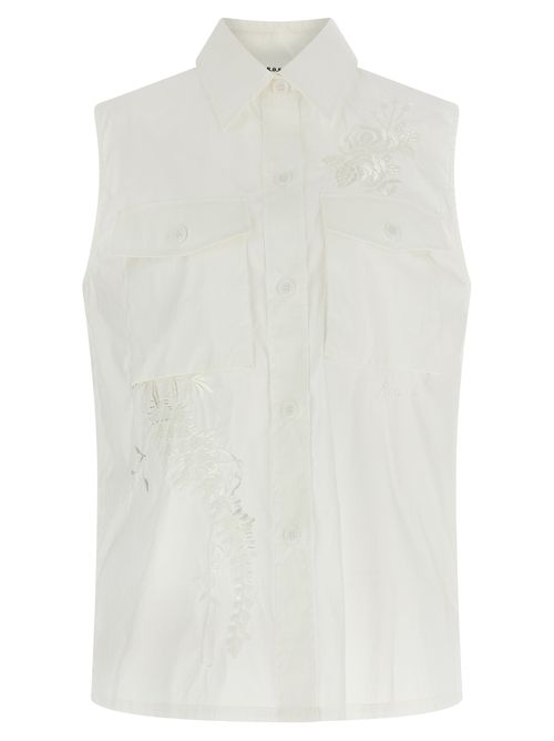 P. A.R. O.S. H. Ninja26 Shirt And Blouse White