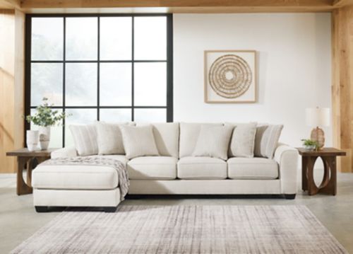Lerenza 2-Piece Sectional with Chaise, Birch